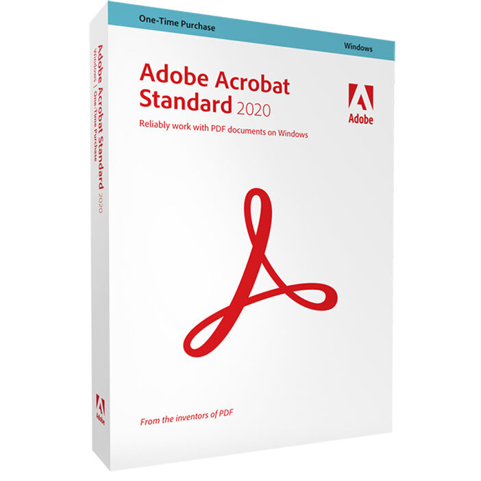 Adobe Acrobat Standard 2020 WIN OEM DE/EN (1 User - perpetual) ESD Adobe Acrobat Standard 2020 WIN OEM DE/EN (1 User - perpetual) ESD