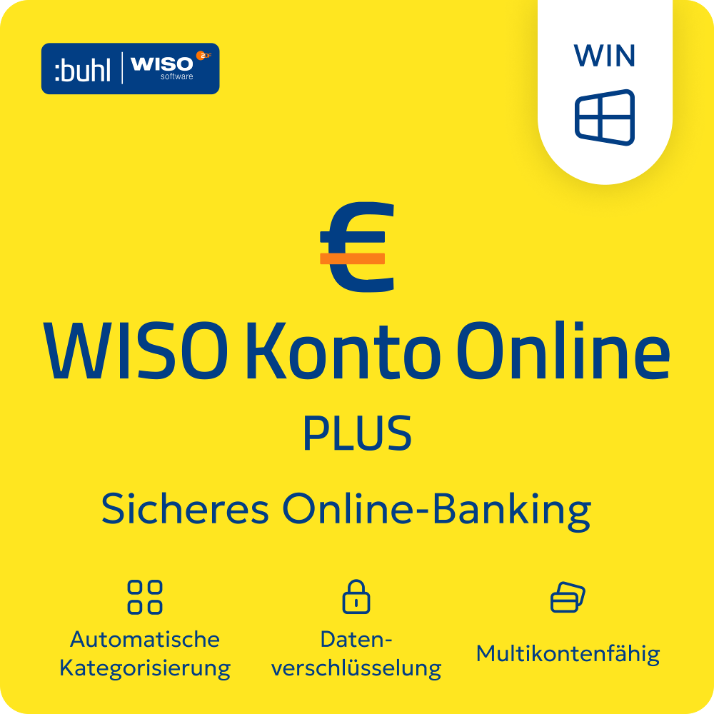 WISO Konto Online Plus 2027 (1 PC - perpetual) ESD