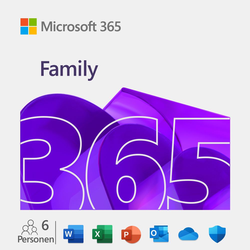 Microsoft 365 Family (6 User/Device - 1 Jahr) ESD Microsoft 365 Family (6 User/Device - 1 Jahr) ESD