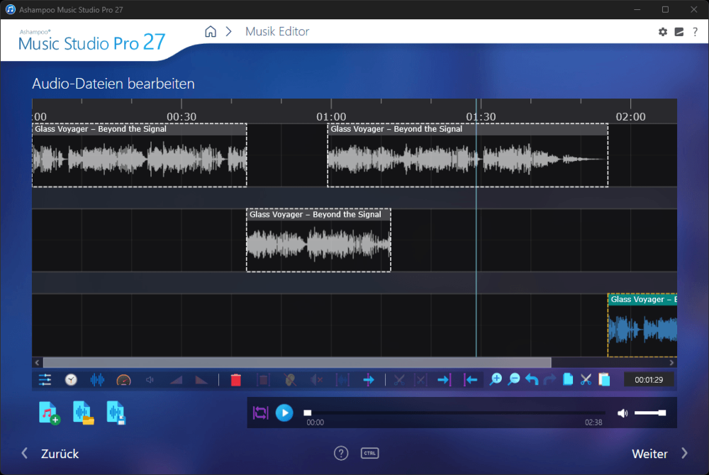 Ashampoo Music Studio Pro 27 (1 PC - perpetual) ESD