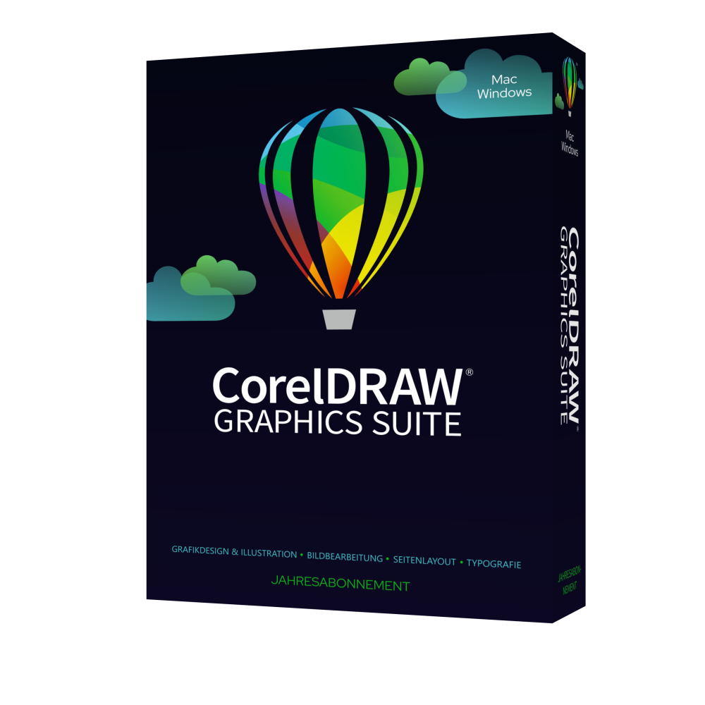 CorelDRAW Graphics Suite 365 (1 Device - 1 Jahr) ESD CorelDRAW Graphics Suite 365 (1 Device - 1 Jahr) ESD