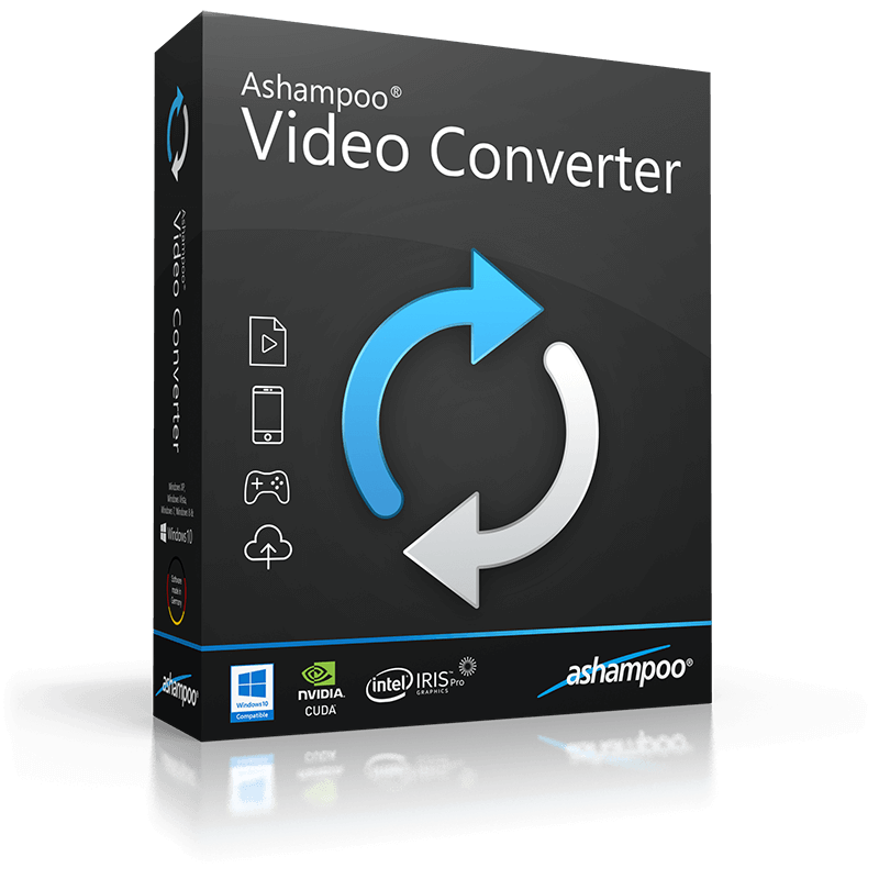 Ashampoo Video Converter (1 PC - perpetual) ESD Ashampoo Video Converter (1 PC - perpetual) ESD