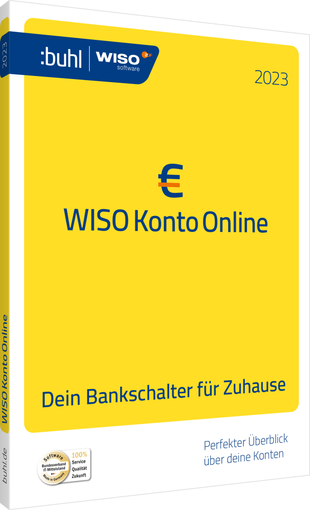 WISO Konto Online 2023 (1 PC - 1 Jahr) ESD WISO Konto Online 2023 (1 PC - 1 Jahr) ESD
