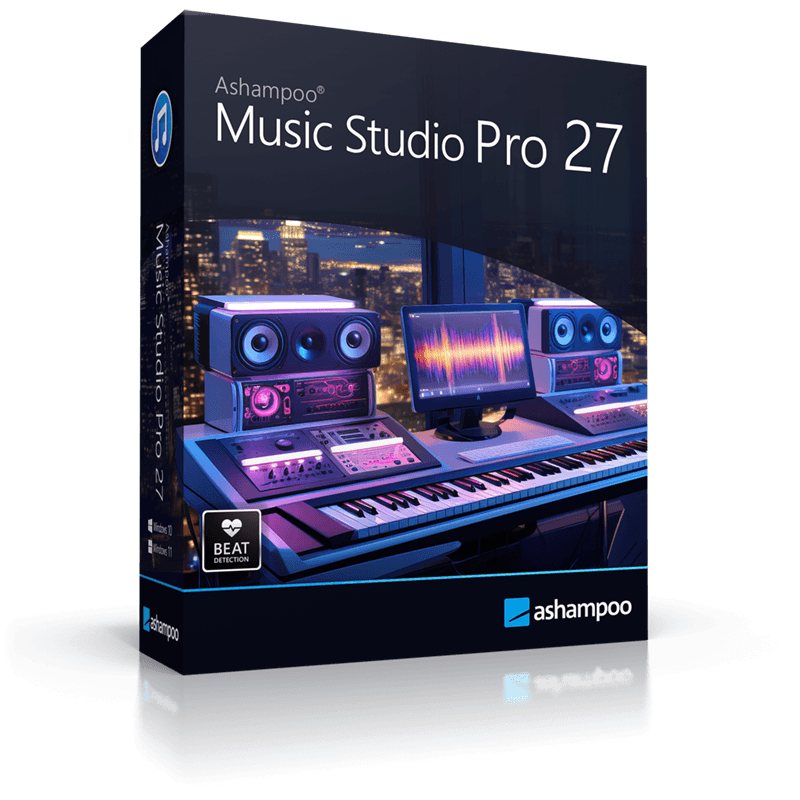 Ashampoo Music Studio Pro 27 (1 PC - perpetual) ESD