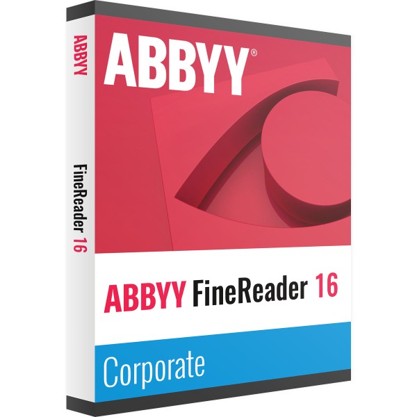 ABBYY FineReader PDF 16 Corporate (1 User - 3 Jahre) ESD ABBYY FineReader PDF 16 Corporate (1 User - 3 Jahre) ESD