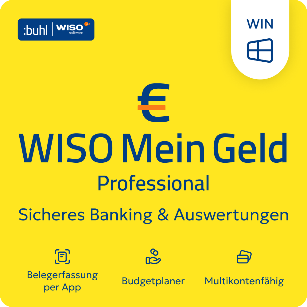 WISO Mein Geld Professional 2027 (1 PC - perpetual) ESD