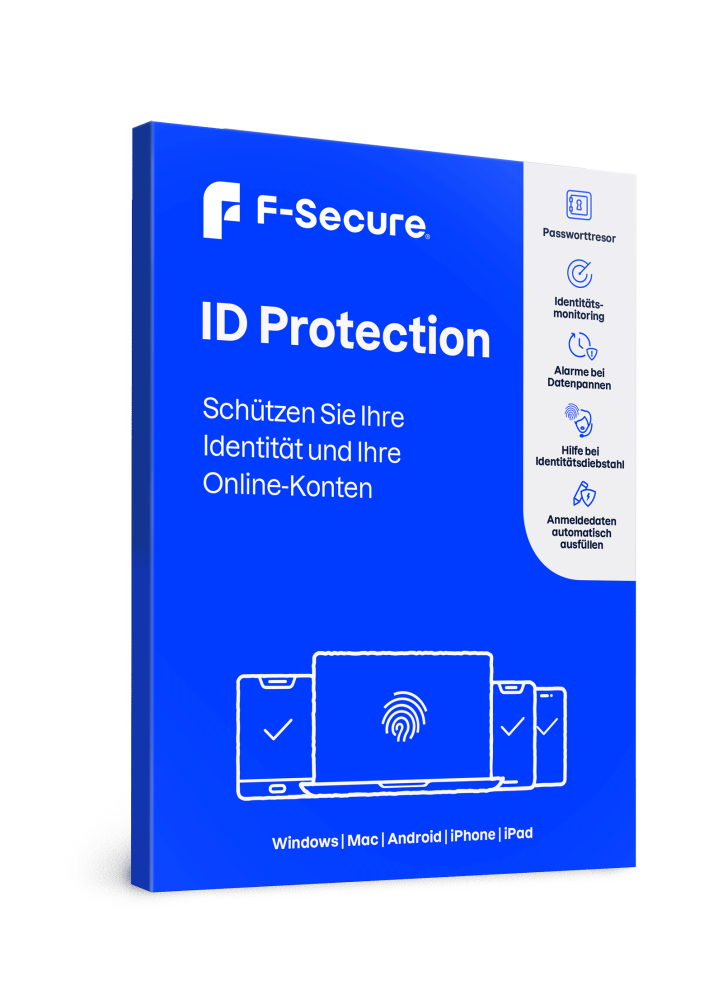 F-Secure ID Protection (10 Device - 1 Jahr) ESD F-Secure ID Protection (10 Device - 1 Jahr) ESD