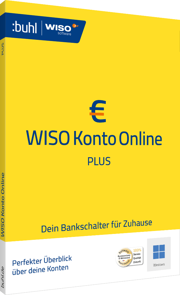 WISO Konto Online Plus 2026 (1 PC - 1 Jahr) ESD WISO Konto Online Plus 2026 (1 PC - 1 Jahr) ESD