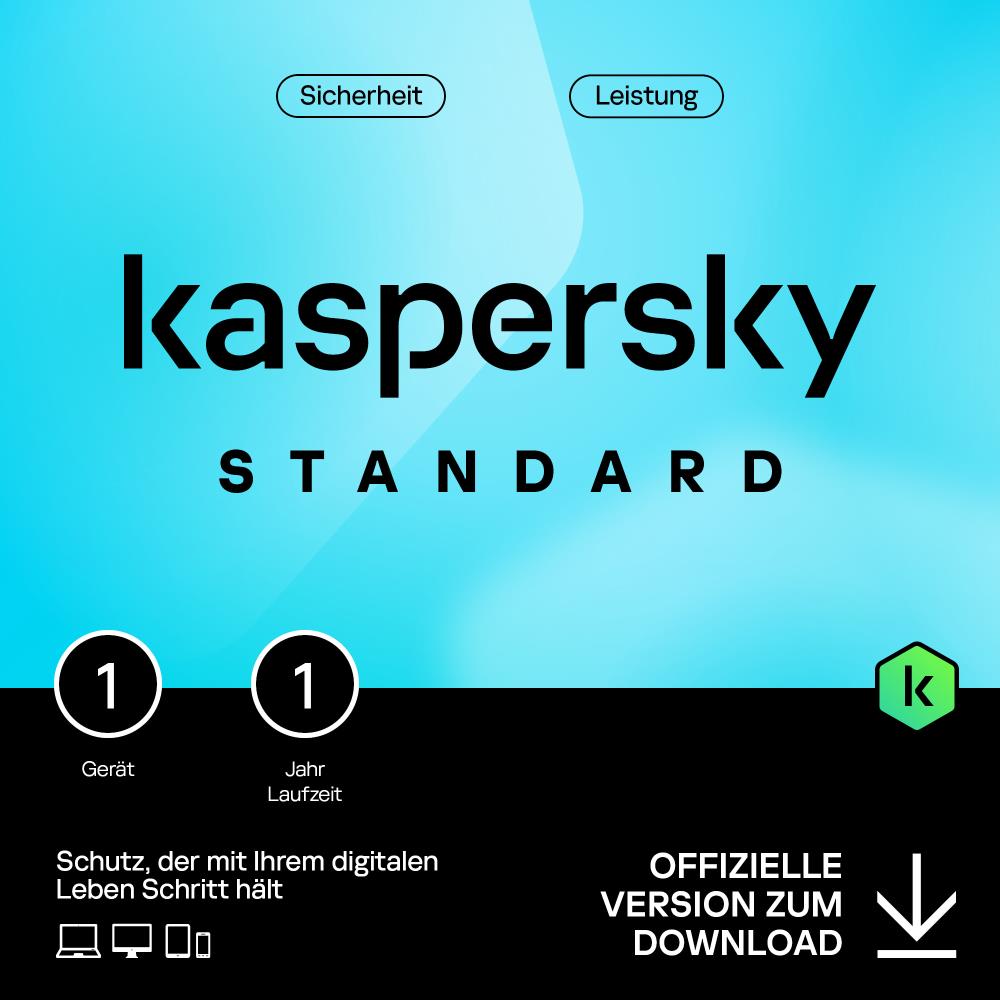 Kaspersky Standard (1 Device - 1 Jahr) ESD Kaspersky Standard (1 Device - 1 Jahr) ESD