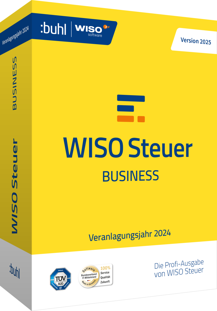 WISO Steuer 2025 Business (1 User - 1 Jahr) ESD WISO Steuer 2025 Business (1 User - 1 Jahr) ESD