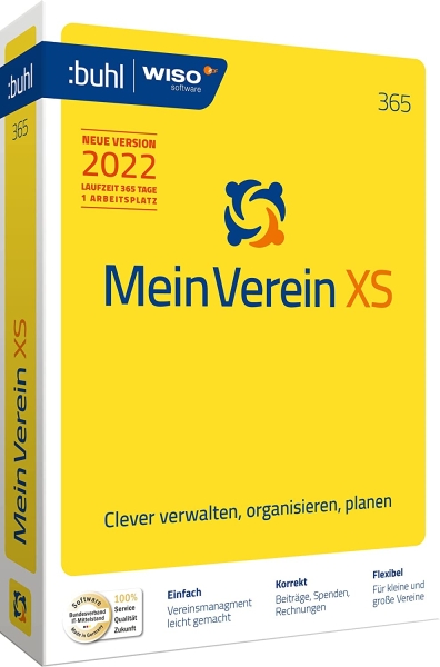 WISO MeinVerein XS 365 (1 User - 1 Jahr) ESD WISO MeinVerein XS 365 (1 User - 1 Jahr) ESD