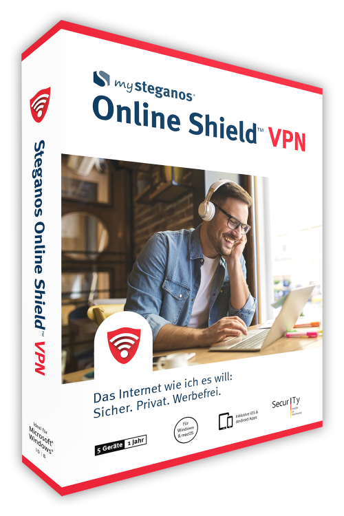 mySteganos Online Shield VPN (5 Device - 1 Jahr) ESD mySteganos Online Shield VPN (5 Device - 1 Jahr) ESD