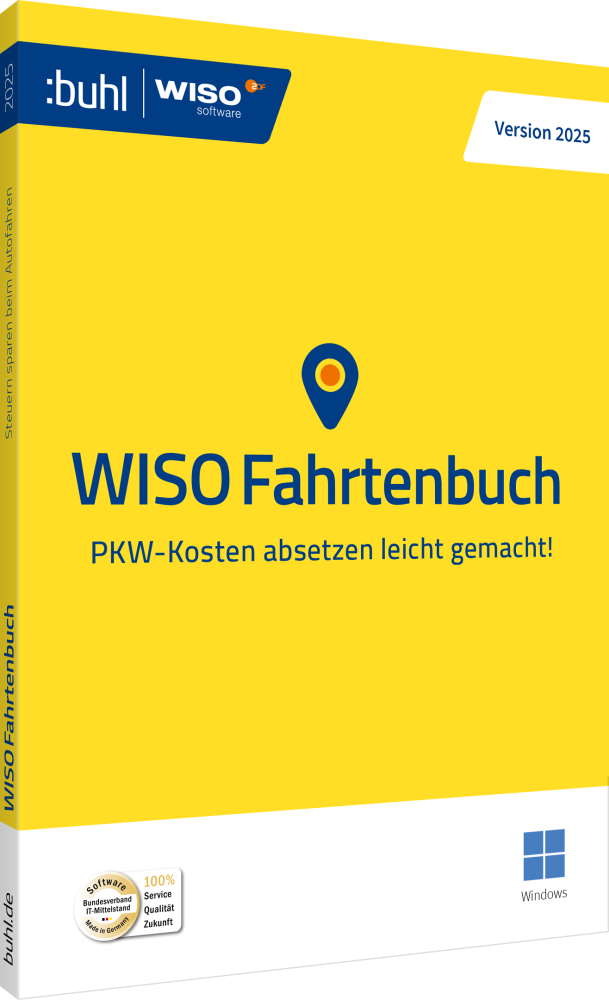 WISO Fahrtenbuch 2025 (1 PC - 1 Jahr) ESD WISO Fahrtenbuch 2025 (1 PC - 1 Jahr) ESD