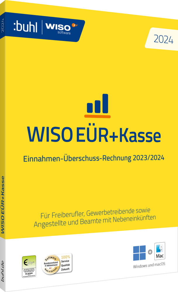 WISO EÜR & Kasse 2024 (1 PC - 1 Jahr) ESD WISO EÜR & Kasse 2024 (1 PC - 1 Jahr) ESD