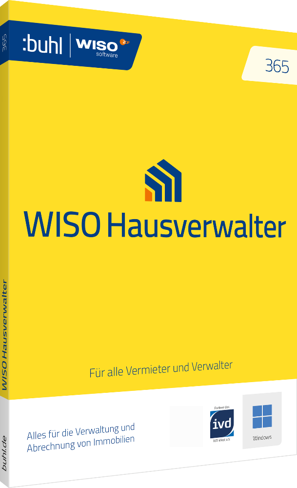WISO Hausverwalter 365 Plus (1 PC - 1 Jahr) ESD WISO Hausverwalter 365 Plus (1 PC - 1 Jahr) ESD