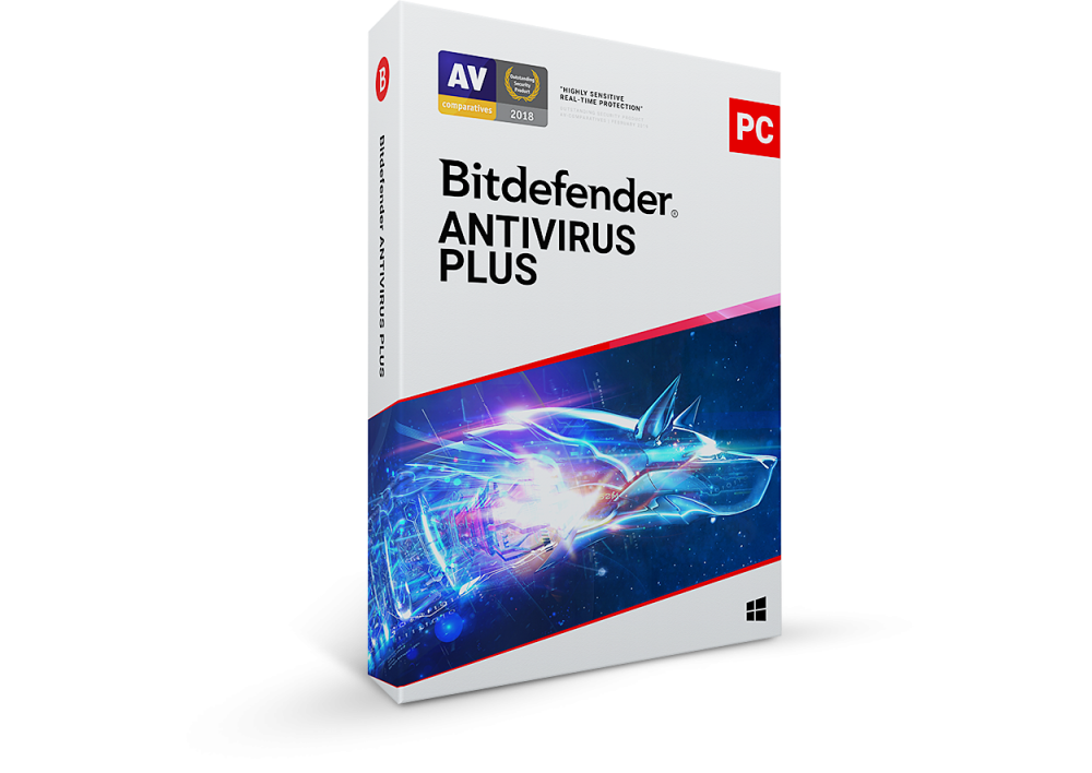 Bitdefender Antivirus Plus (3 PC - 2 Years) EU ESD