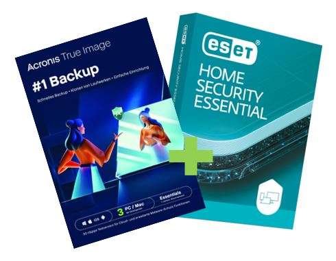 Acronis True Image & ESET HOME Security Essentials Testversion Bundle (3 Device - 1 Jahr) ESD Acronis True Image & ESET HOME Security Essentials Testversion Bundle (3 Device - 1 Jahr) ESD