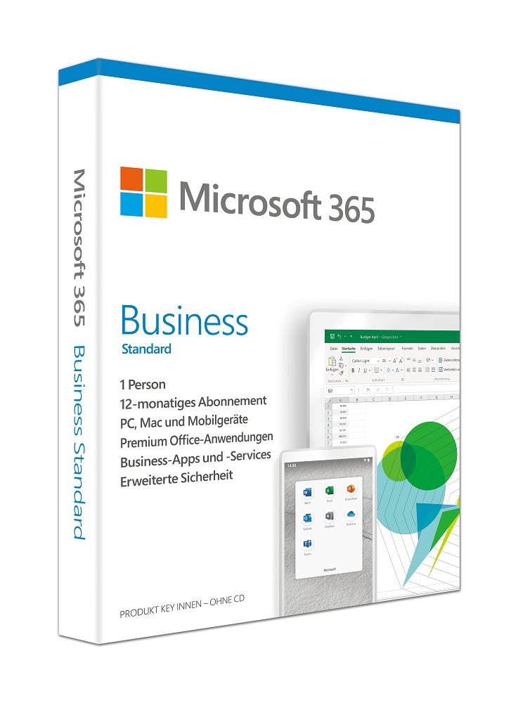 Microsoft 365 Business Standard (1 User + 15 Device - 1 Jahr) ESD Microsoft 365 Business Standard (1 User + 15 Device - 1 Jahr) ESD
