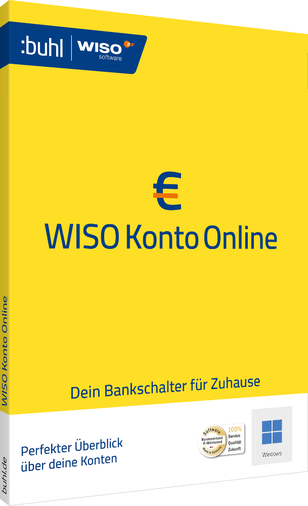 WISO Konto Online 2026 (1 PC - 1 Jahr) ESD WISO Konto Online 2026 (1 PC - 1 Jahr) ESD