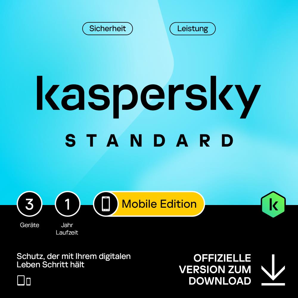 Kaspersky Mobile (3 Device - 1 Jahr) DACH ESD Kaspersky Mobile (3 Device - 1 Jahr) DACH ESD