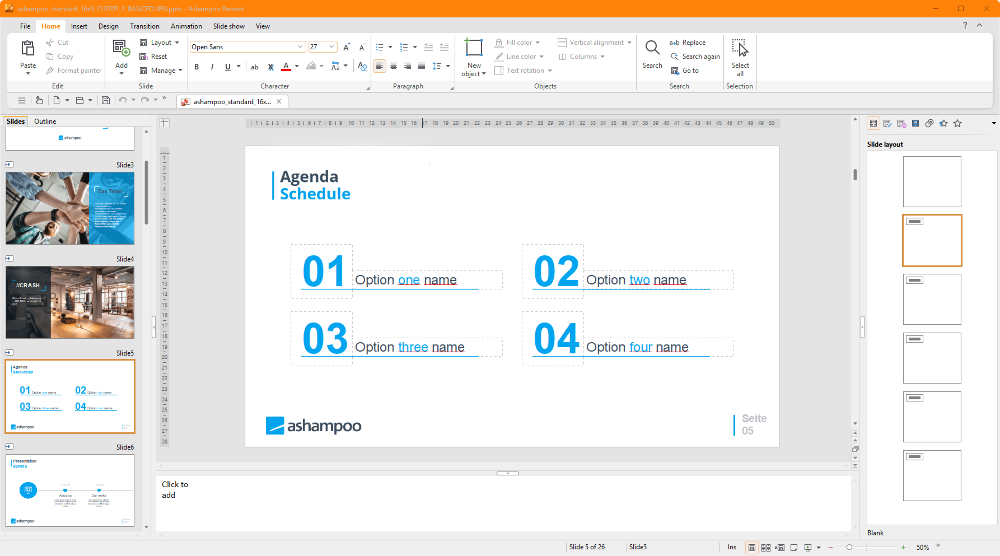 Ashampoo Office 27 (5 PC - 1 Jahr) ESD