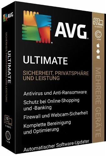 AVG Ultimate (10 Device - 1 Jahr) ESD AVG Ultimate (10 Device - 1 Jahr) ESD