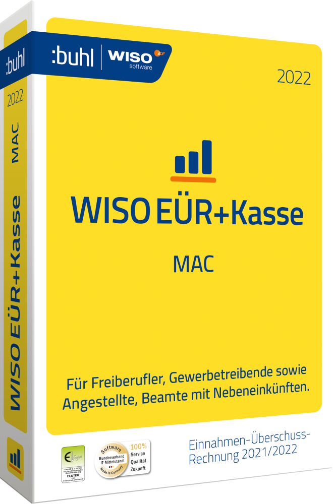 WISO EÜR & Kasse:Mac 2022 (1 MAC - 1 Jahr) ESD WISO EÜR & Kasse:Mac 2022 (1 MAC - 1 Jahr) ESD