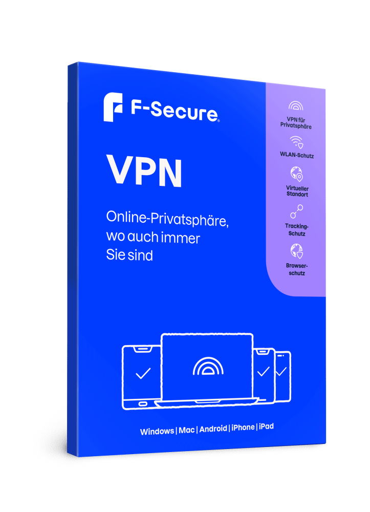 F-Secure VPN (5 Device - 1 Jahr) ESD F-Secure VPN (5 Device - 1 Jahr) ESD