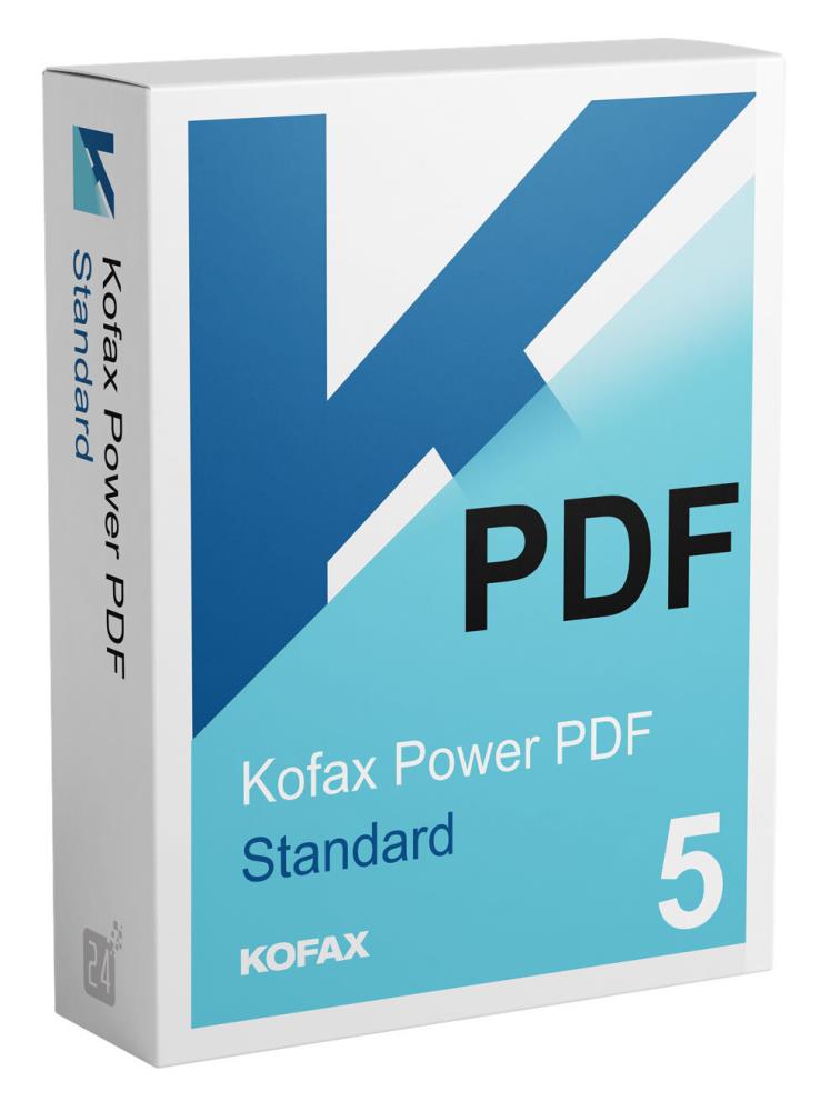 Tungsten / Kofax Power PDF Standard 5.1 (1 PC - perpetual) ESD Tungsten / Kofax Power PDF Standard 5.1 (1 PC - perpetual) ESD