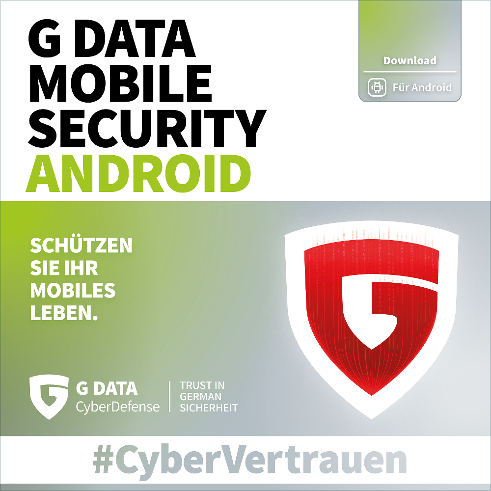 G DATA Mobile Security (3 Device - 1 Jahr) ESD