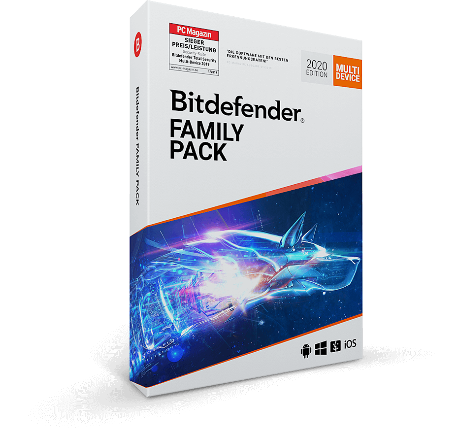 Bitdefender Family Pack (15 Device - 2 Jahre) DACH ESD Bitdefender Family Pack (15 Device - 2 Jahre) DACH ESD