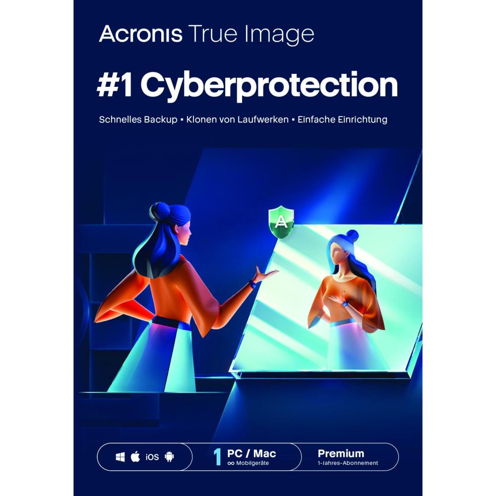Acronis True Image Premium 1 TB (1 Device - 1 Jahr) ESD Acronis True Image Premium 1 TB (1 Device - 1 Jahr) ESD