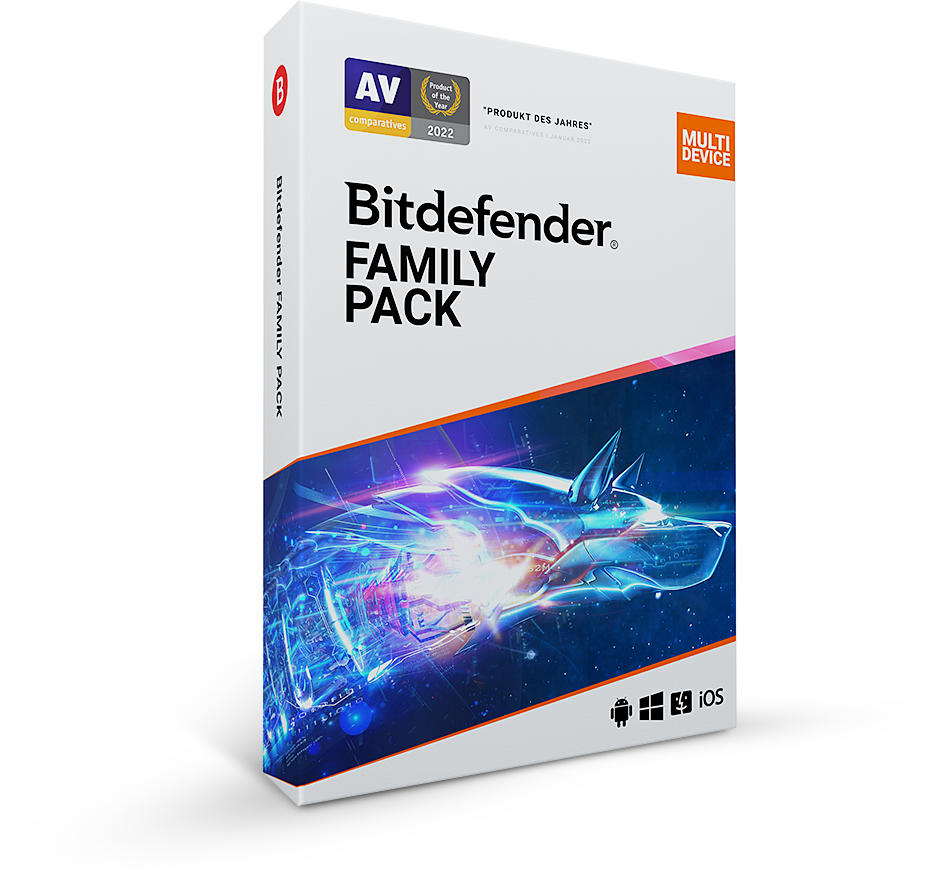 Bitdefender Family Pack (15 Device - 1 Jahr) DACH ESD Bitdefender Family Pack (15 Device - 1 Jahr) DACH ESD