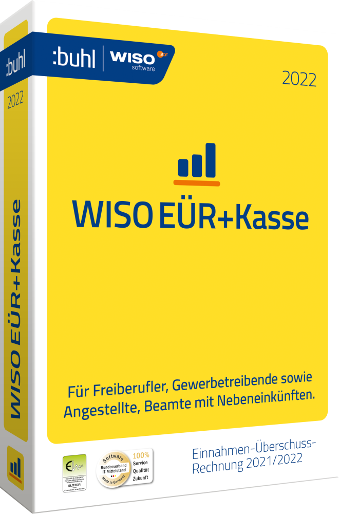 WISO EÜR & Kasse 2022 (1 PC - 1 Jahr) ESD WISO EÜR & Kasse 2022 (1 PC - 1 Jahr) ESD